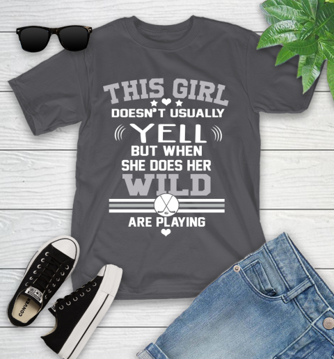 Minnesota Wild NHL Hockey I Yell When My Team Is Playing Youth T-Shirt 6