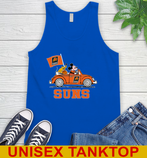 NBA Basketball Phoenix Suns Pluto Mickey Driving Disney Shirt Tank Top 5