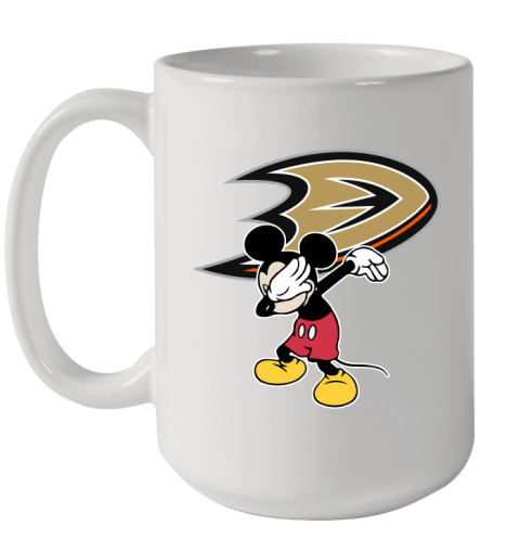 Anaheim Ducks NHL Hockey Dabbing Mickey Disney Sports Ceramic Mug 15oz