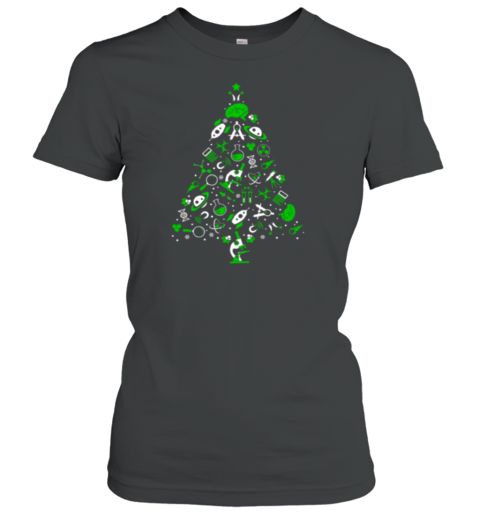 Science Christmas Tree Women's T-Shirt