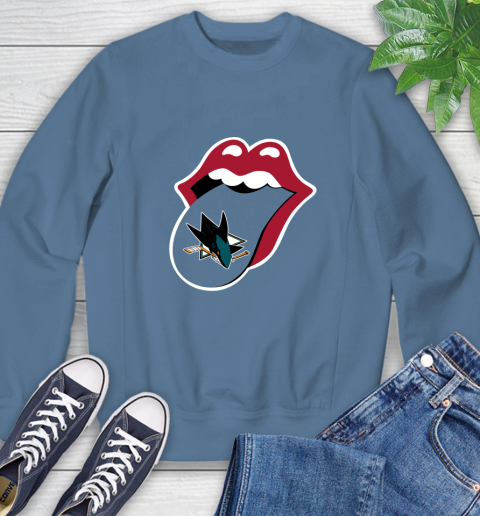 San Jose Sharks NHL Hockey Lips I Root For My Team Adoring Fan 31