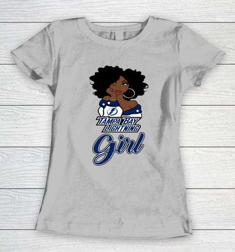 Tampa Bay Lightning Girl NHL Women's T-Shirt 6
