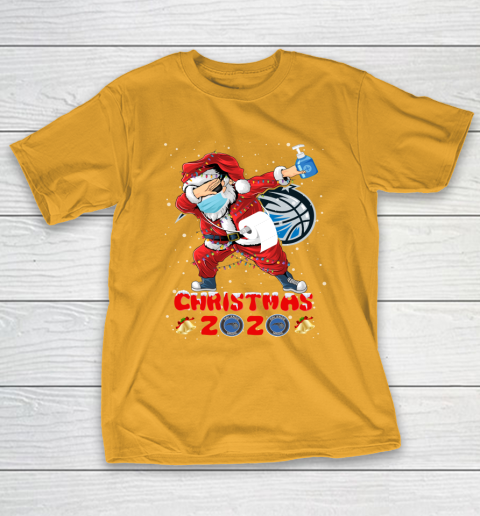 Orlando Magic Funny Santa Claus Dabbing Christmas 2020 NBA T-Shirt 2