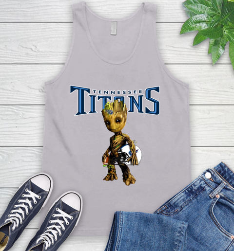 Tennessee Titans NFL Football Groot Marvel Guardians Of The Galaxy Tank Top 4