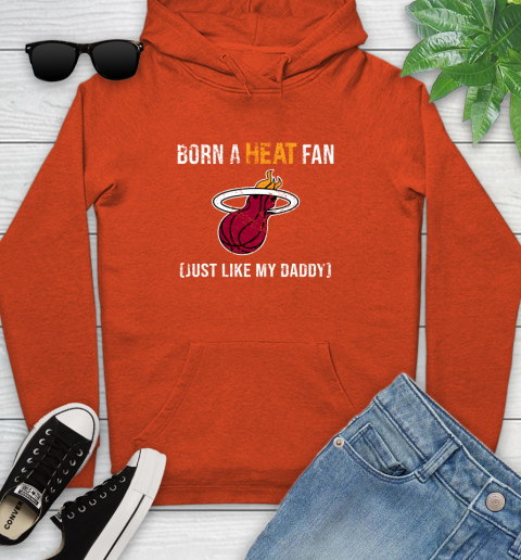 NBA Miami Heat Loyal Fan Just Like My Daddy Basketball Shirt Youth Hoodie 4