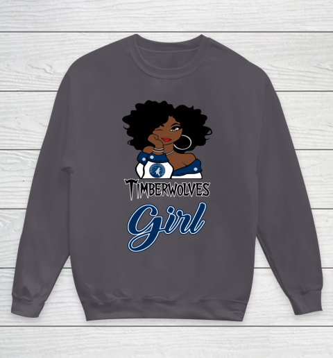 Minnesota Timberwolves Girl NBA Youth Sweatshirt 6