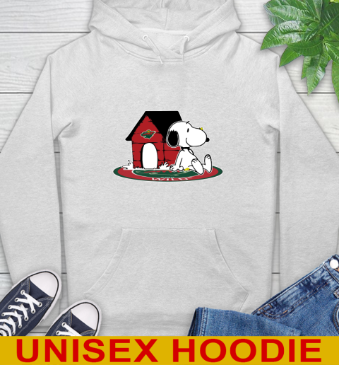 NHL Hockey Minnesota Wild Snoopy The Peanuts Movie Shirt Hoodie