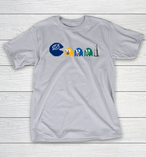 Tampa Bay Lightning x Pacman Create History For Stanley Cup T-Shirt 6