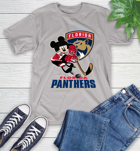 NHL Florida Panthers Mickey Mouse Disney Hockey T Shirt T-Shirt 12