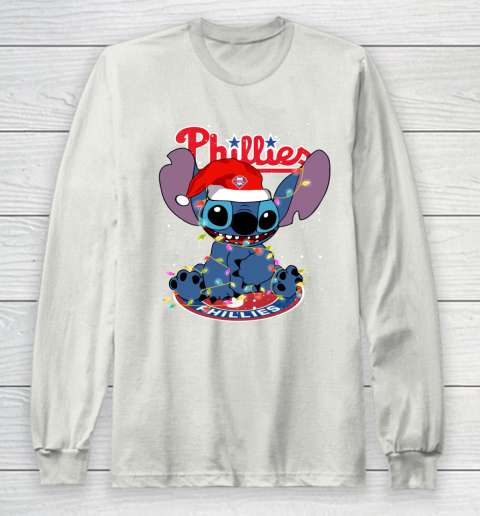 Philadelphia Phillies MLB noel stitch Baseball Christmas Long Sleeve T-Shirt 9