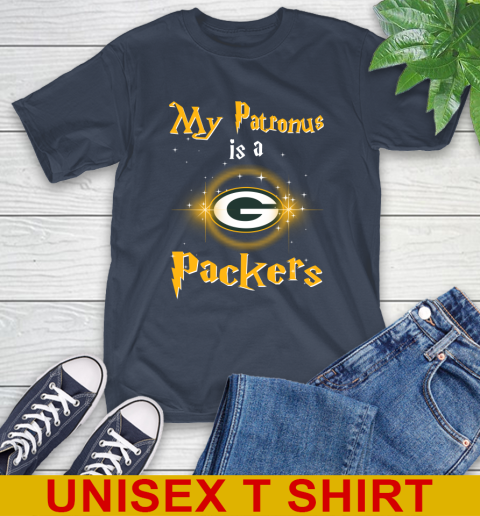 NFL Football Harry Potter My Patronus Is A Green Bay Packers T-Shirt 3
