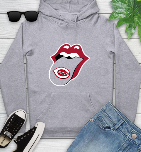 Cincinnati Reds MLB Baseball Lips I Root For My Team Adoring Fan 142