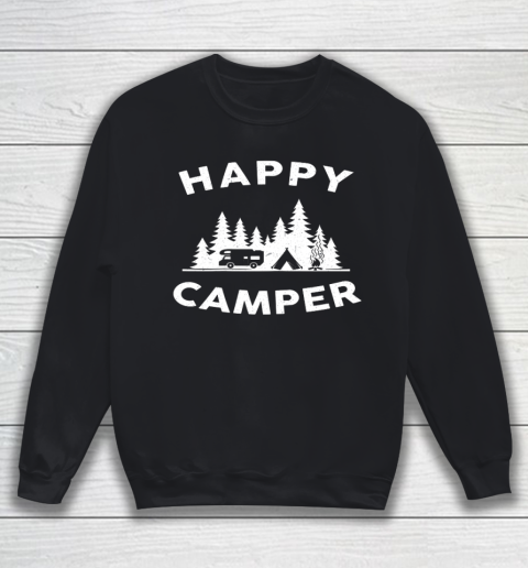 Happy Camper Camping Sweatshirt