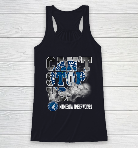 NBA Minnesota Timberwolves Basketball Can't Stop Vs Racerback Tank 7