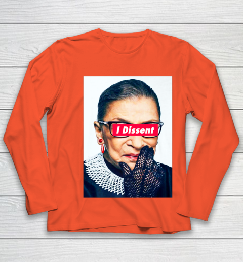 Notorious RBG  I Dissent Youth Long Sleeve 3