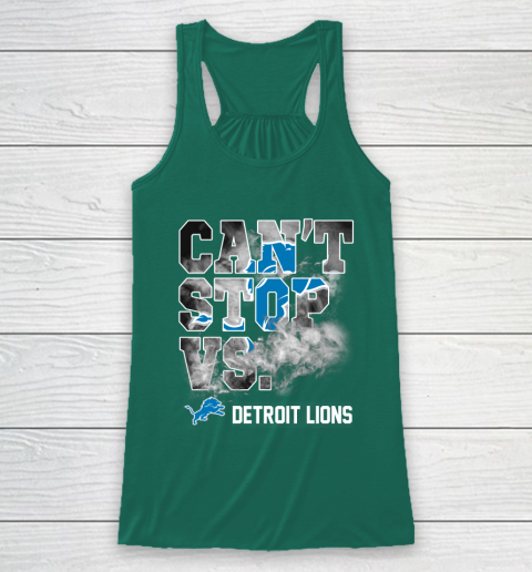 NFL Detroit Lions Can't Stop Vs Racerback Tank 5