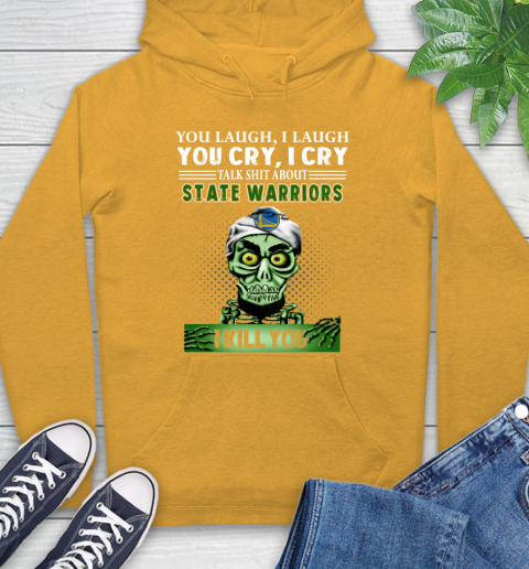 NBA Talk Shit About Golden State Warriors I Kill You Achmed The Dead Terrorist Jeffrey Dunham Basketball Hoodie 2