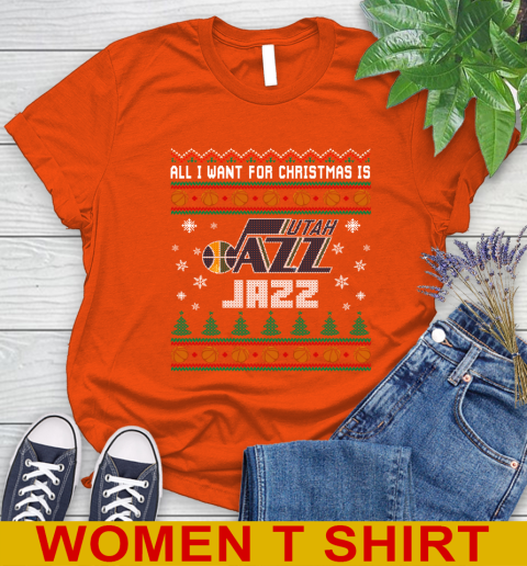 NBA Basketball All I Want For Christmas Is Utah Jazz 87