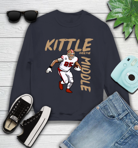 George Kittle Kittle Over the Middle San Francisco Shirt 115
