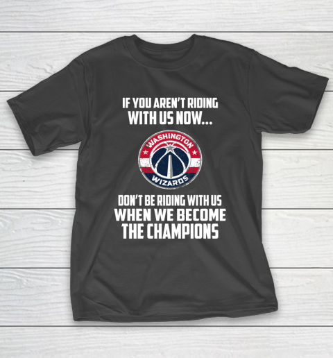 NBA Washington Wizards Basketball We Become The Champions T-Shirt