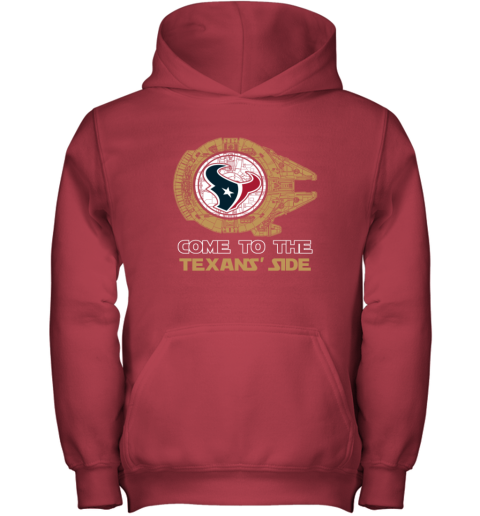 NFL Come To The Houston Texans Wars Football Sports Youth Hoodie smtg nfl come to the houston texans wars football sports youth hoodie 43 front red