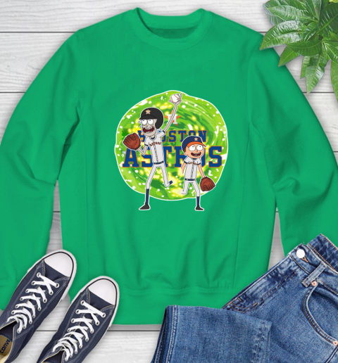 MLB Houston Astros Rick And Morty Baseball Sports Sweatshirt 6