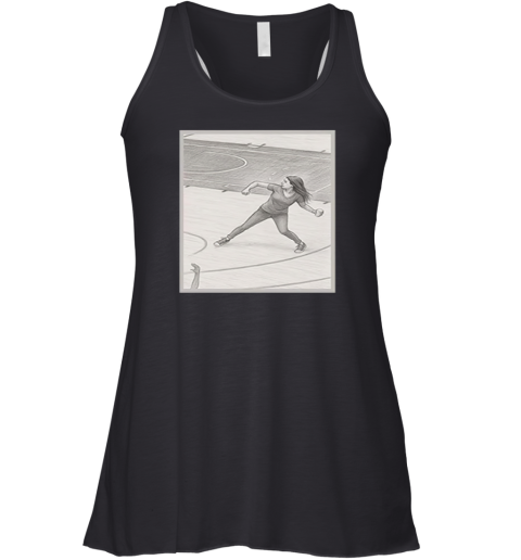 Kelsey Plum Throwing Premium Racerback Tank