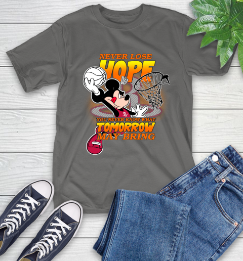 Houston Rockets NBA Basketball Mickey Disney Never Lose Hope T-Shirt 10
