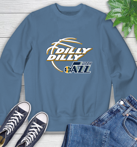 NBA Utah Jazz Dilly Dilly Basketball Sports Sweatshirt 7