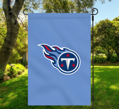 Tenneessee Titans NFL Team Spirit Garden Flag