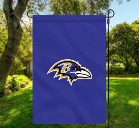 Baltimore Ravens NFL Team Spirit Garden Flag