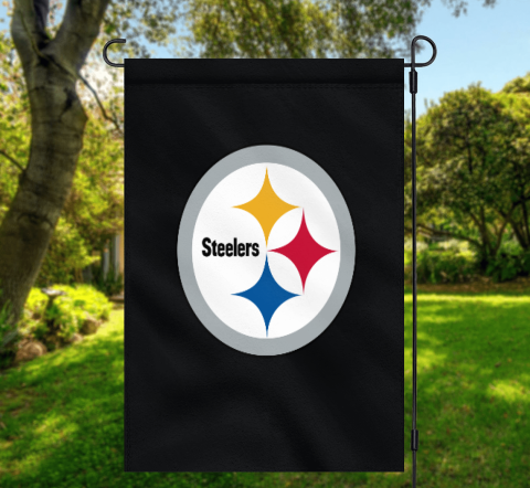 Pittburg Steelers NFL Team Spirit Garden Flag