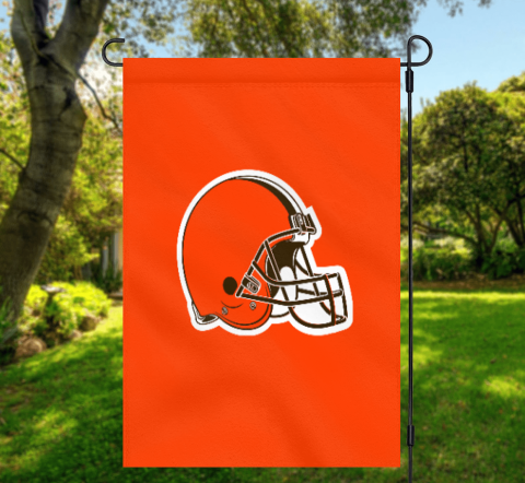Cleveland Browns NFL Team Spirit Garden Flag
