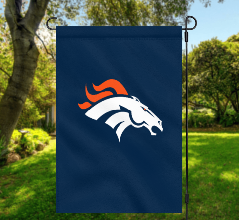 Denver Broncos NFL Team Spirit Garden Flag