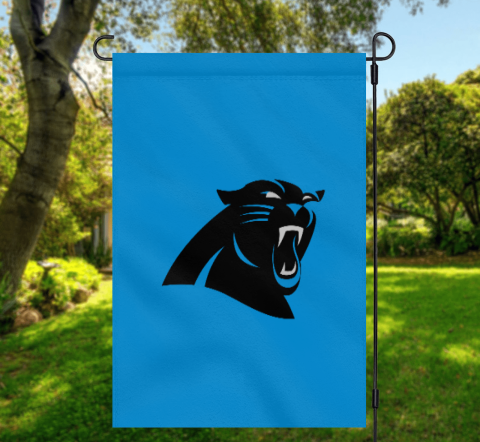 Carolia Panthers NFL Team Spirit Garden Flag