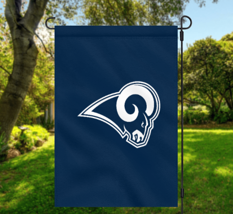 Los Angeles Rams NFL Team Spirit Garden Flag