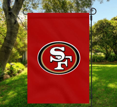 San Francisco 49ers NFL Team Spirit Garden Flag