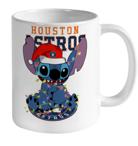 Houston Astros MLB noel stitch Baseball Christmas Ceramic Mug 11oz 2