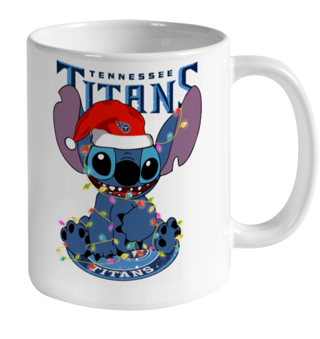 Tennessee Titans NFL Football noel stitch Christmas Ceramic Mug 11oz 2