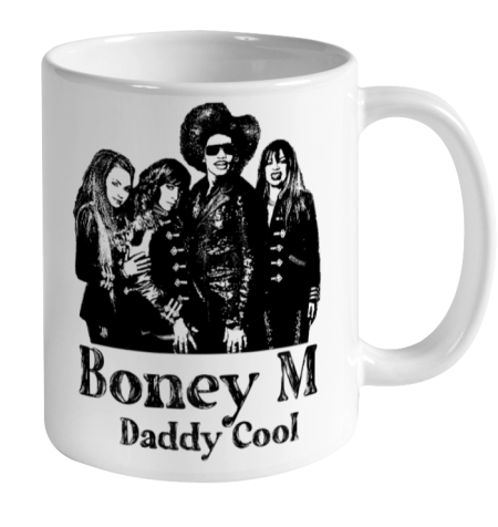 Boney M daddy Cool Rasputin Festival 1979 Ceramic Mug 11oz 2
