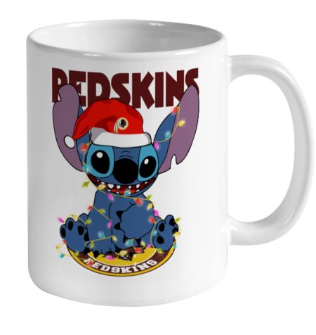 Washington Redskins NFL Football noel stitch Christmas Ceramic Mug 11oz 2