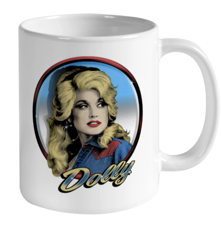 Dolly Parton Western Ceramic Mug 11oz 2