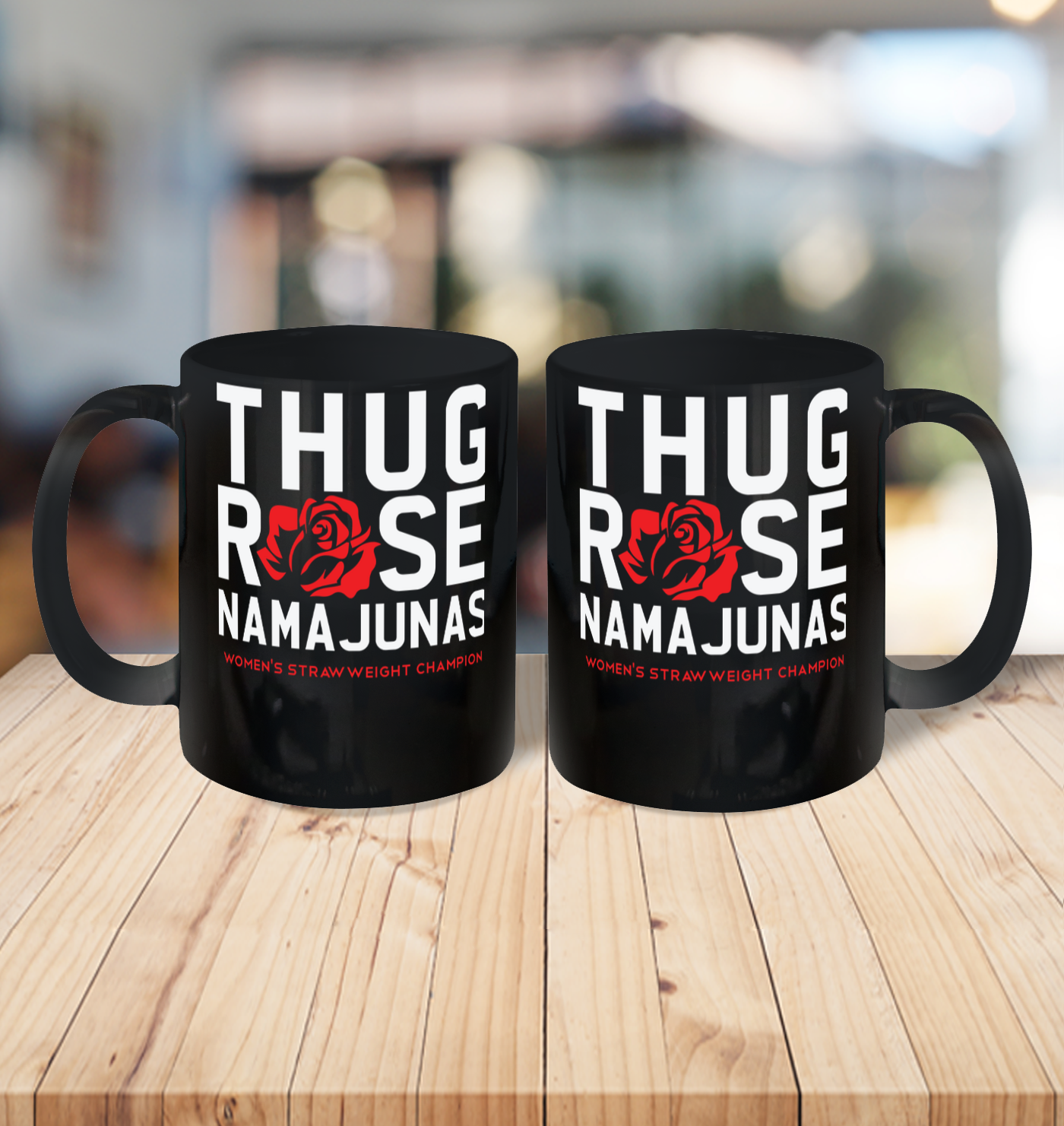 Thug Rose Namajunas Classic Ceramic Mug 11oz 3