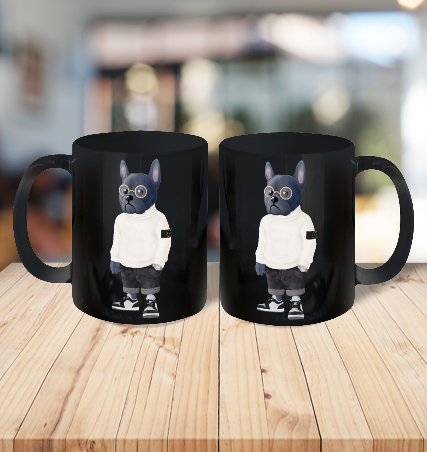 French Bulldog Ceramic Mug 11oz 3
