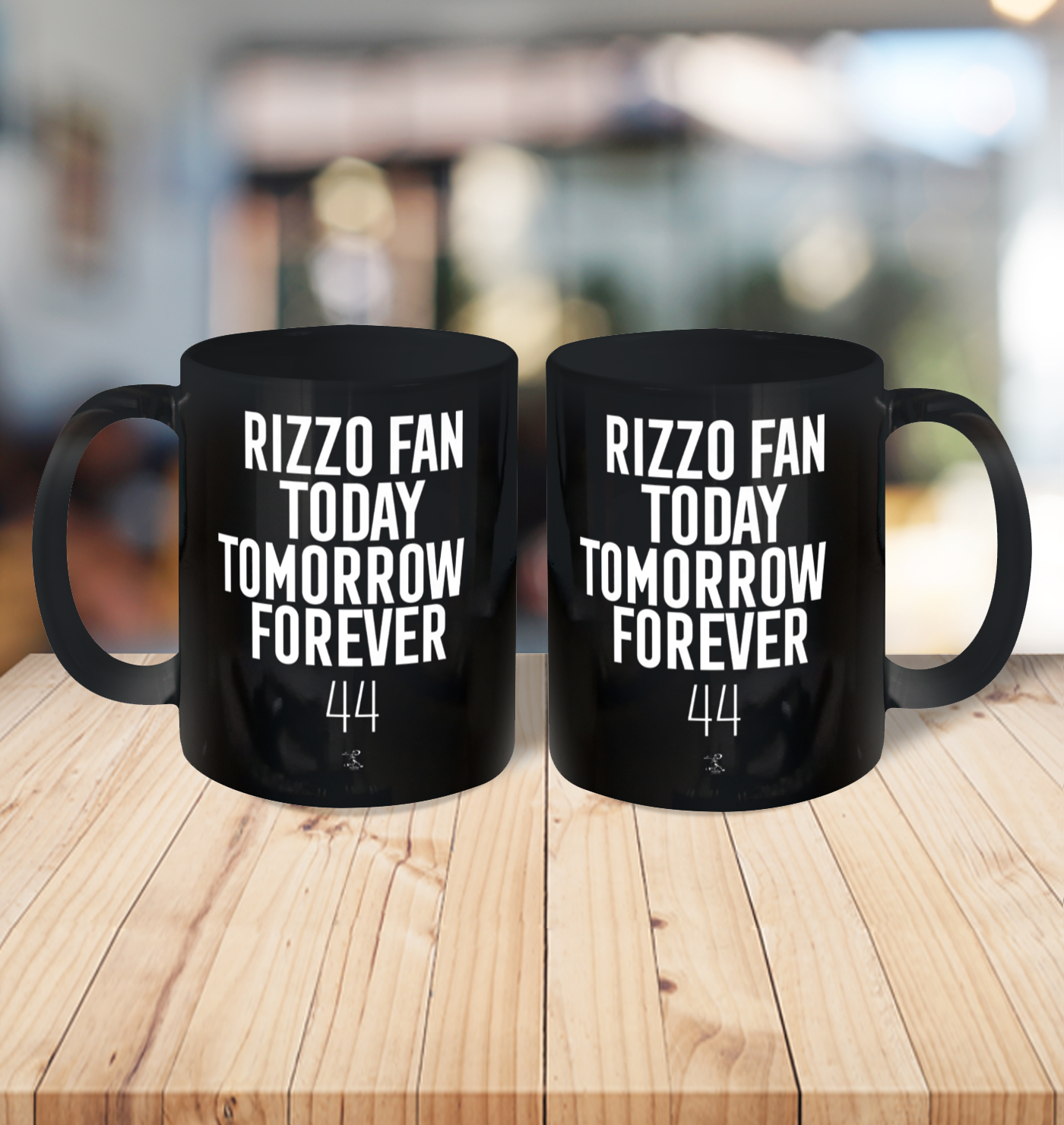 Anthony Rizzo Tshirt Fan Today Tomorrow Forever Gameday Ceramic Mug 11oz 3