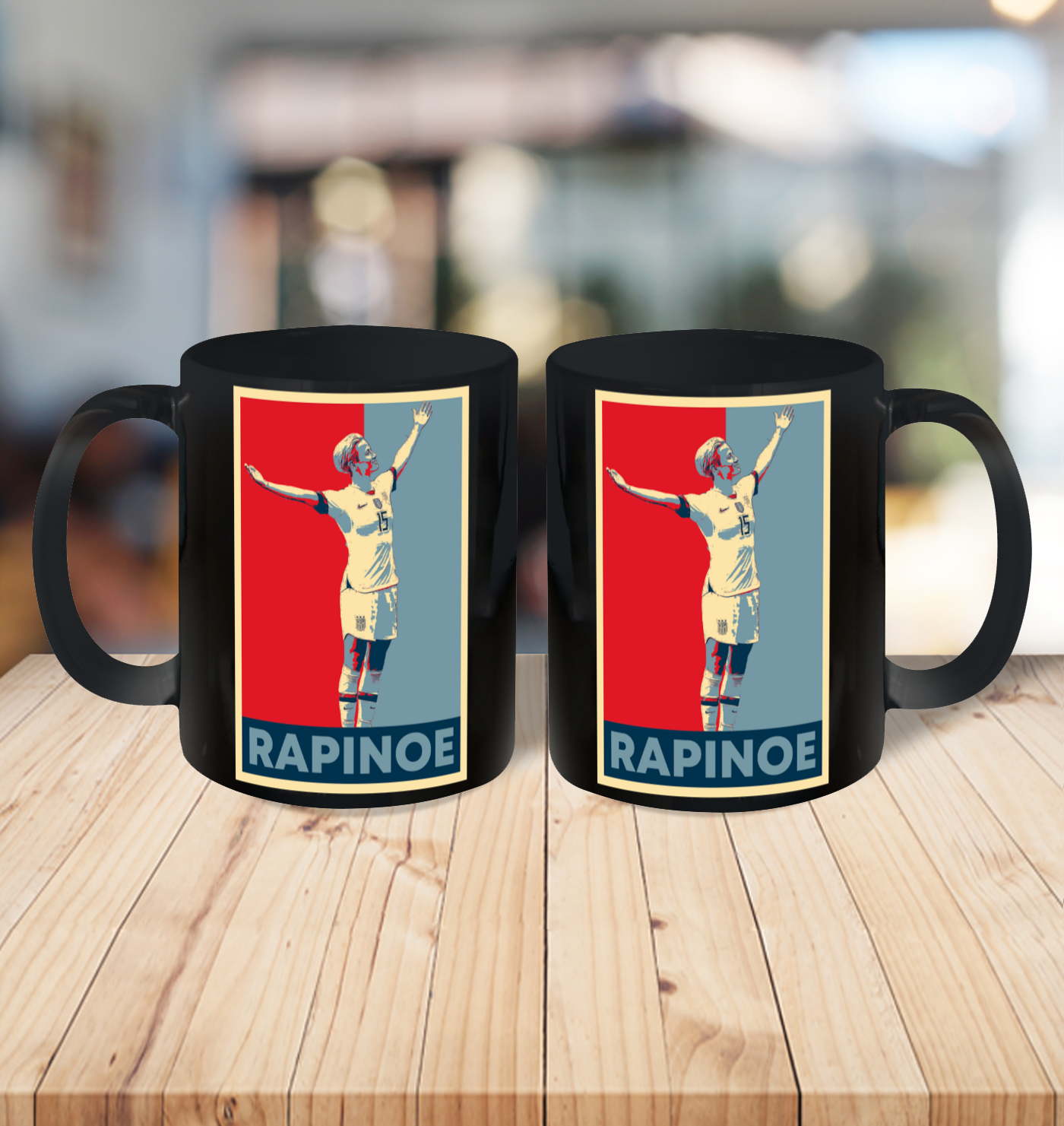 Megan Rapinoe Team USA Soccer Classic T Shirt Ceramic Mug 11oz 3
