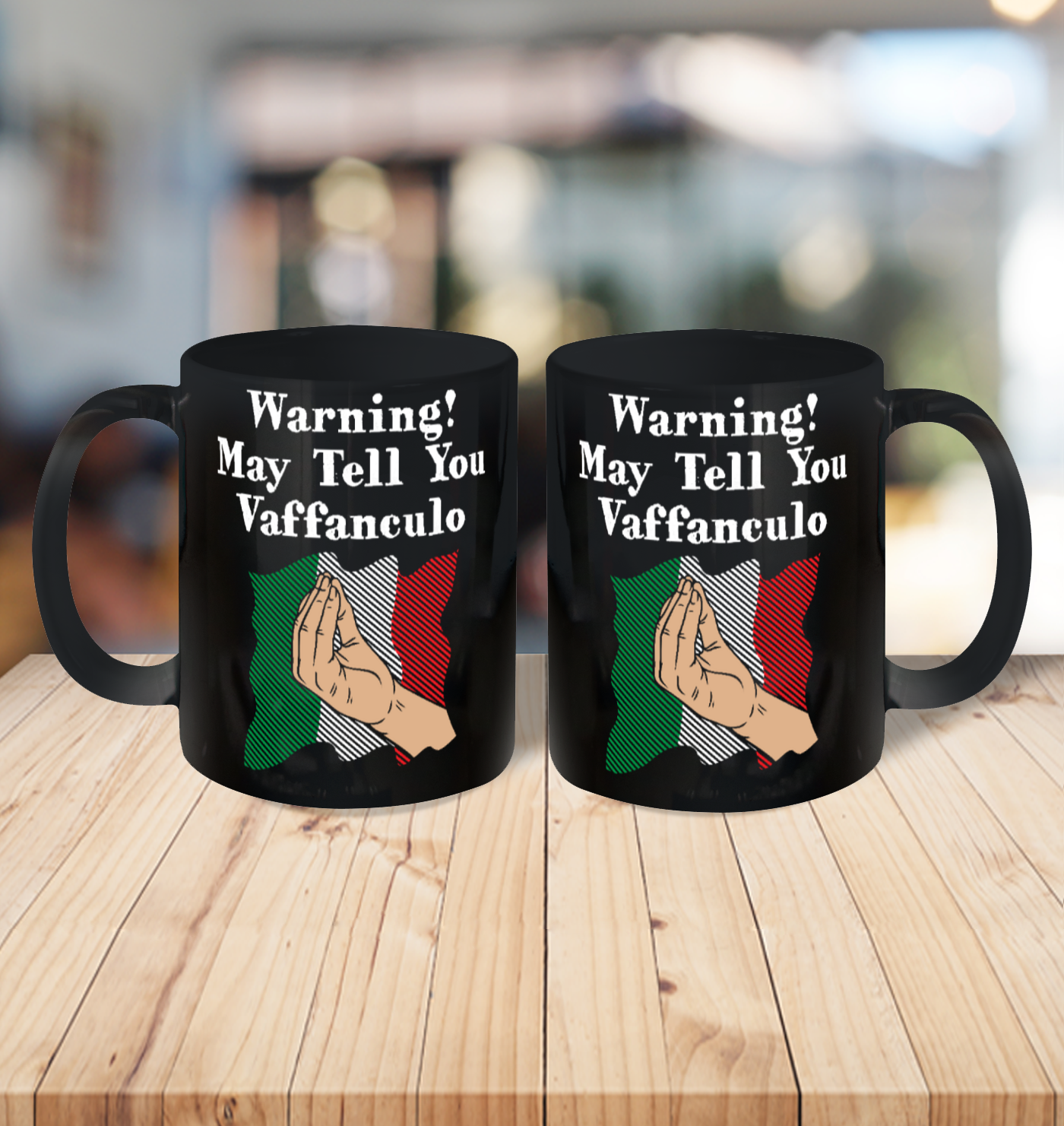 Vaffanculo Shirt Warning May Tell You Vaffanculo Funny Italian Humor Italy Ceramic Mug 11oz 6