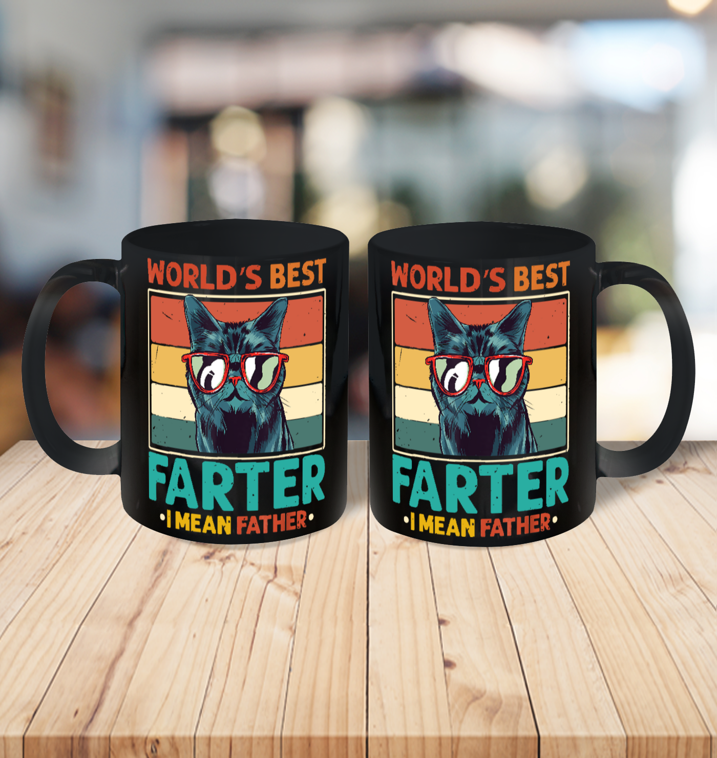 World's greatest top farter mug