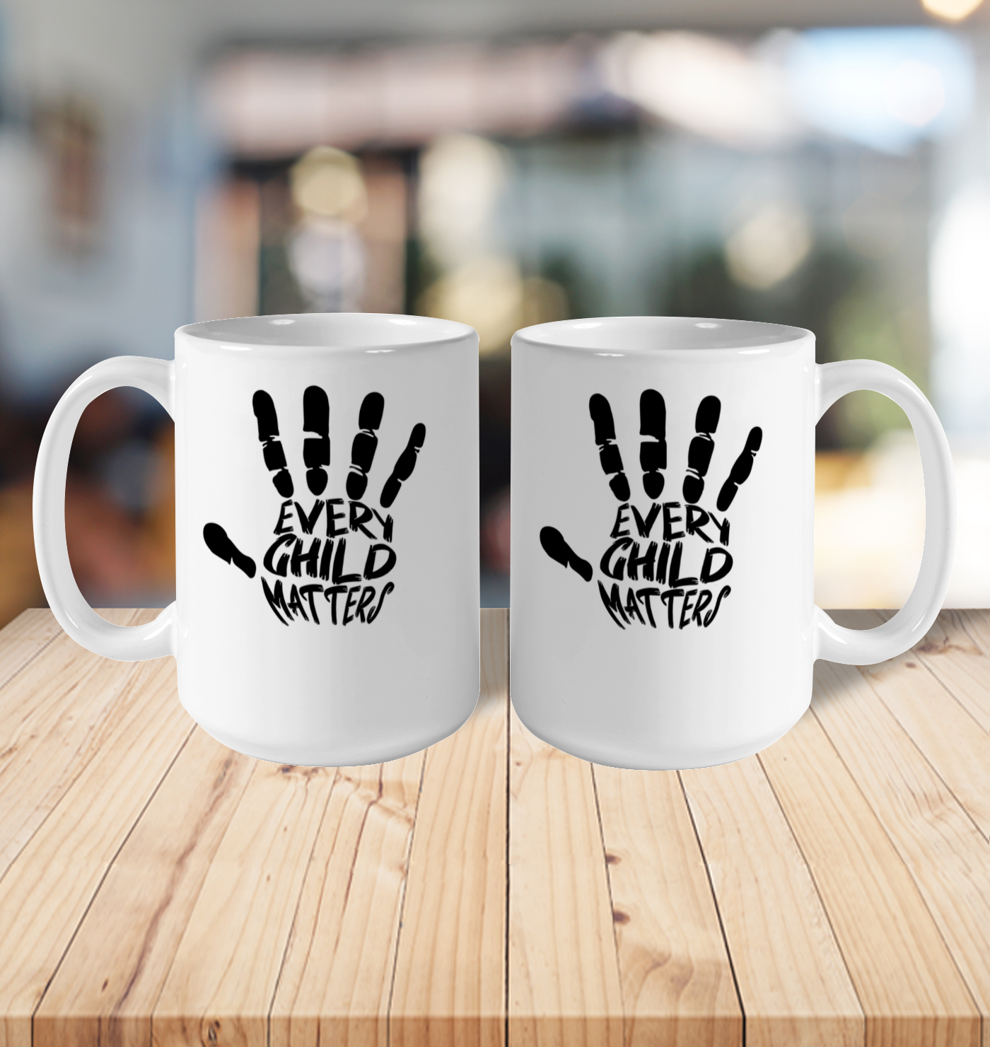 Every Child Matters Indigenous Education Orange Day Ceramic Mug 11oz 3