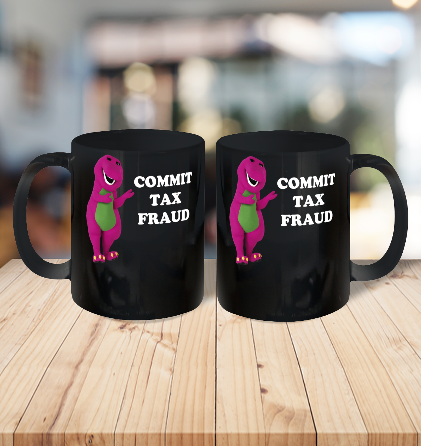 Commit Tax Fraud Funny Meme Ceramic Mug 11oz 3